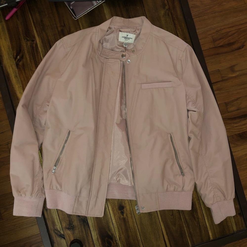 American Eagle Bomber Jacket Medium - image 1